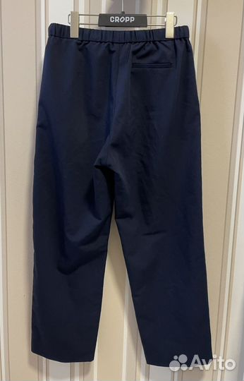 Брюки на девочку Lime 164 синие прямые