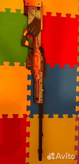 Деревянная снайперская винтовка