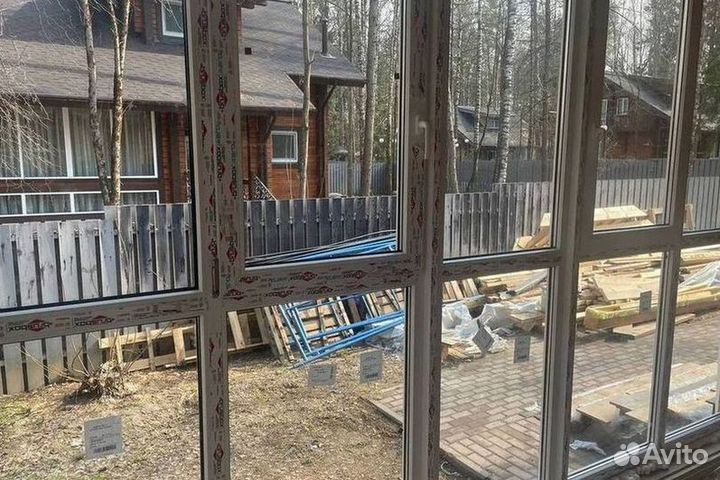 Остекление окон и балконов пвх