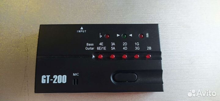 Тюнер для бас гитары