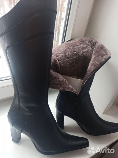 Сапоги женские зимние, новые, 35 и 36