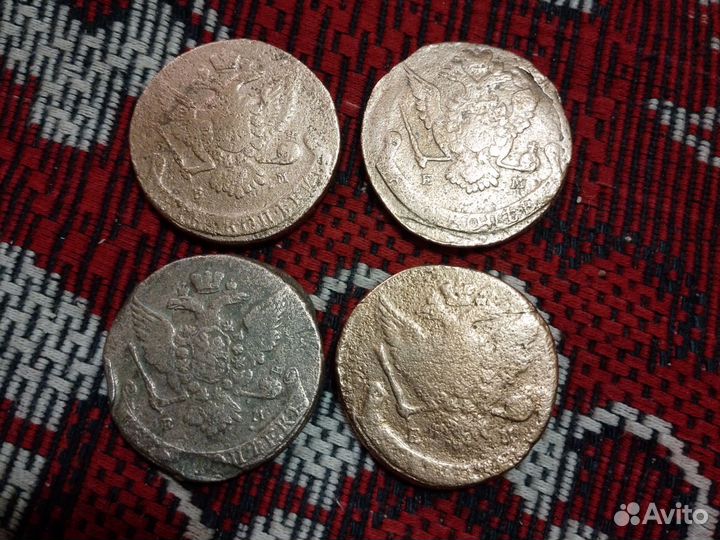 Царские монеты медь