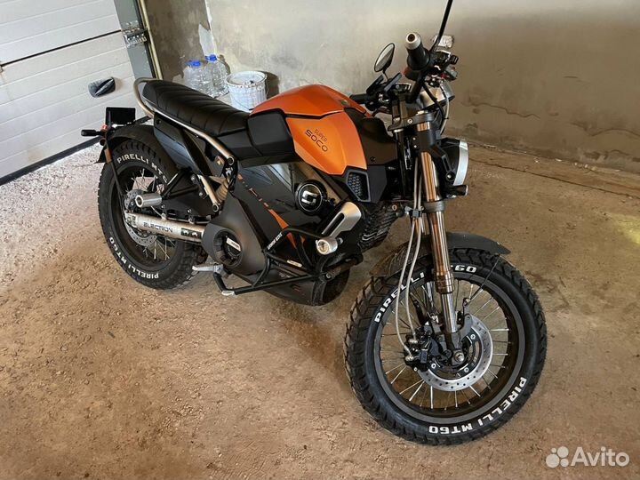 Мотоцикл электрический Super Soco TC Max