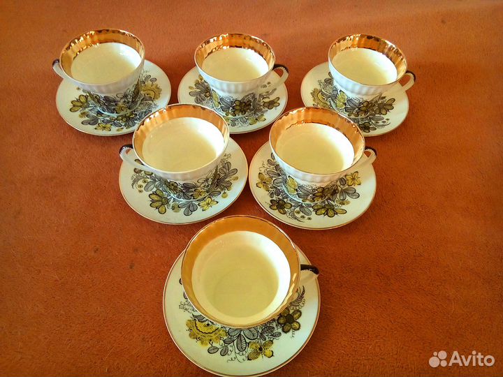 Чайная пара Русское кружево лфз