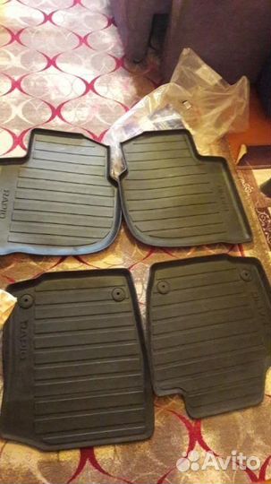 Оригинальные коврики skoda rapid
