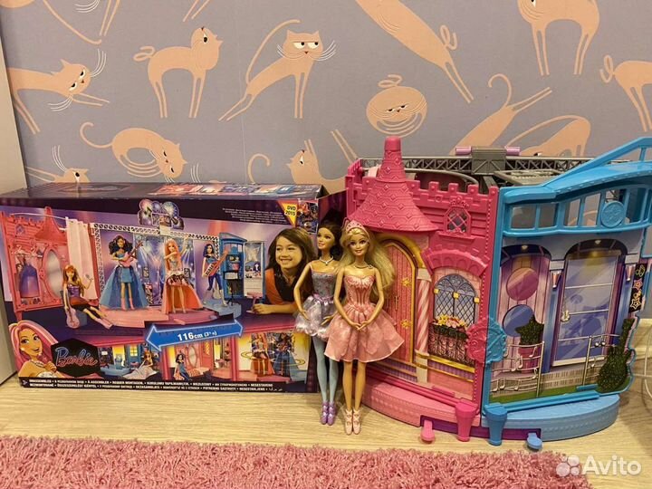 Игровой набор Супер сцена barbie в упаковке