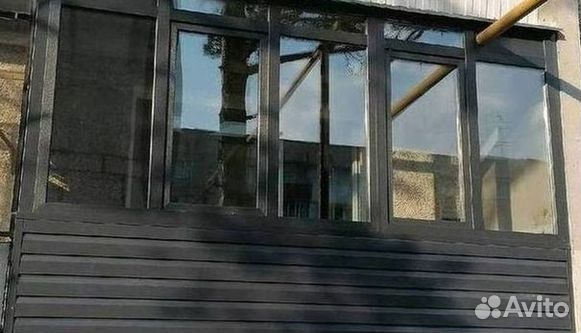 Балкон пластиковый