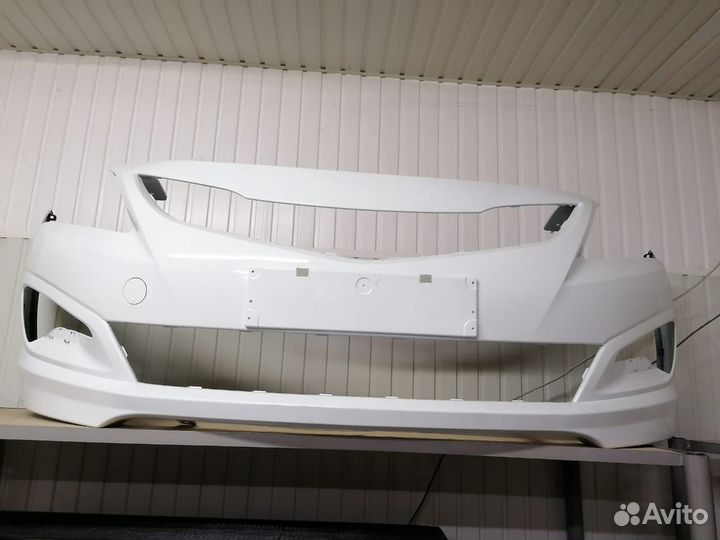 Бампер передний Hyundai Solaris