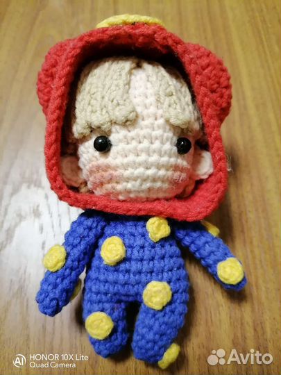 BTS Тэхен (tata) вязанная игрушка