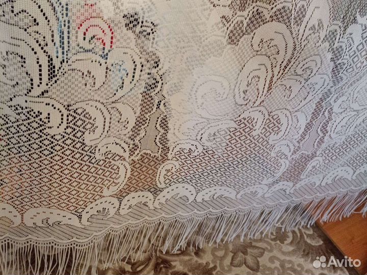 Тюль 2 штуки