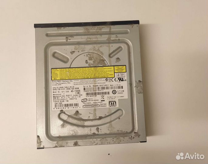Dvd cd привод Sony Nec Optiarc Inc