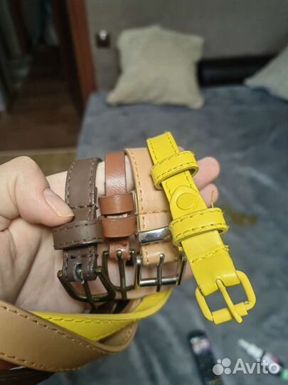 Пояса тонкие женские