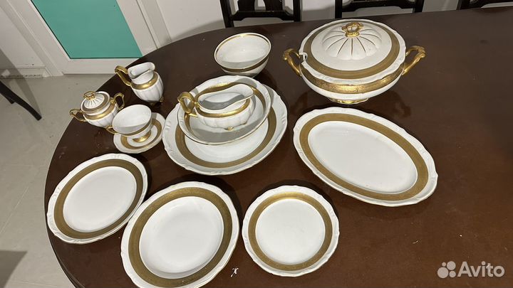 Чайно столовый сервиз на 6 персон Чехия