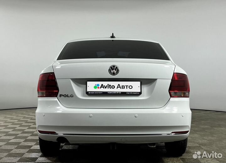 Volkswagen Polo 1.6 AT, 2018, 190 000 км