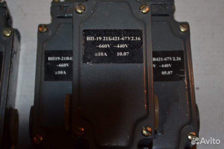 Концевые, путевые выключатели