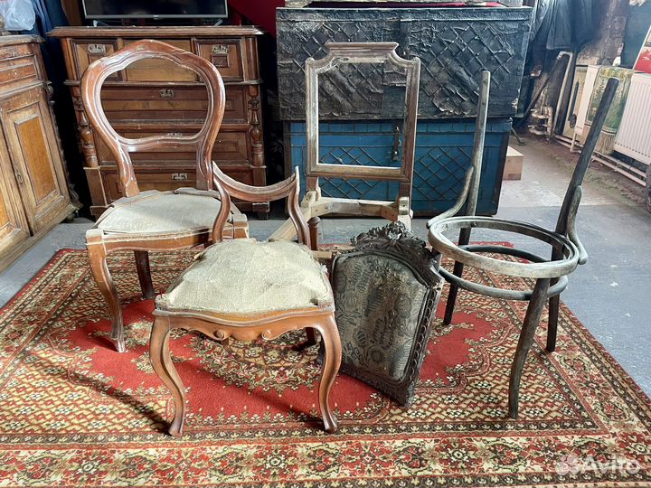Стулья старинные под реставрацию