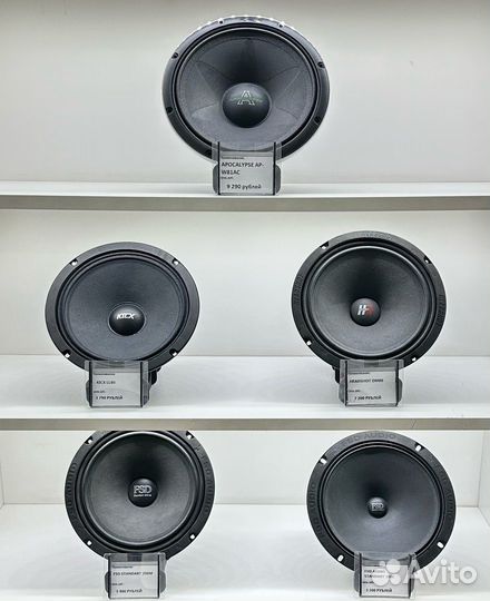 Эстрадные динамики, замена штатной акустики