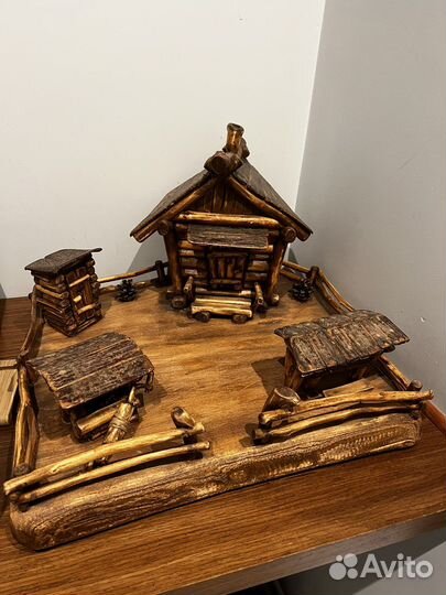 Деревенская избушка