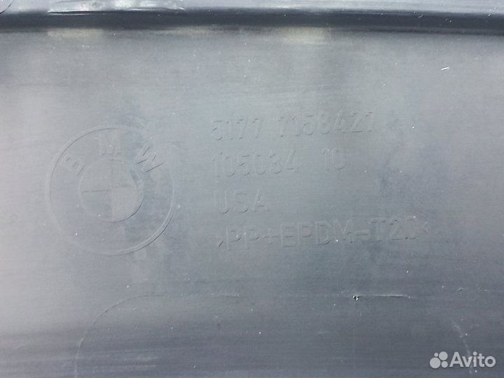 Молдинг на крыло передний левый Bmw X5 E70 N62N