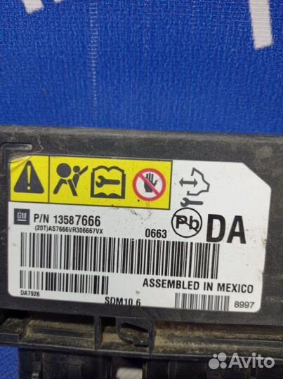 Блок управления airbag Chevrolet Cobalt седан L2C