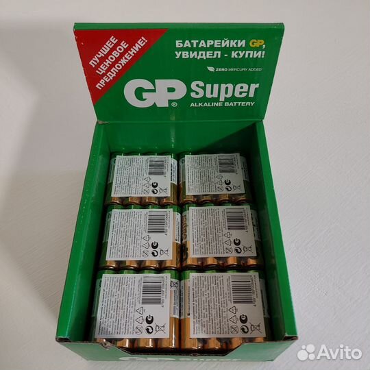 Батарейки AA, AAA, 6F22