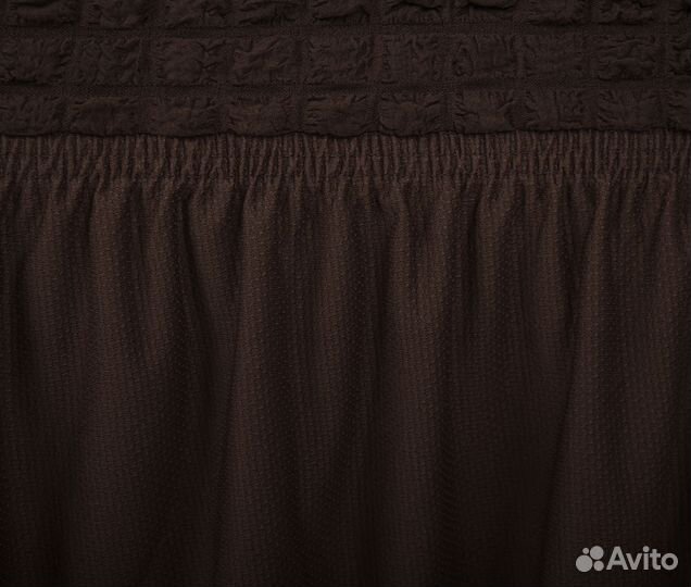 Чехлы для стульев со спинкой 2 шт, цвет Кофе