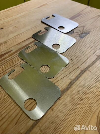 Комплект пластин из нерж. VAG от провисания дверей