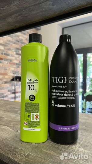 Окислитель для волос, шампунь