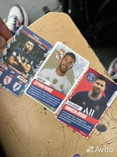 Карты футбольные