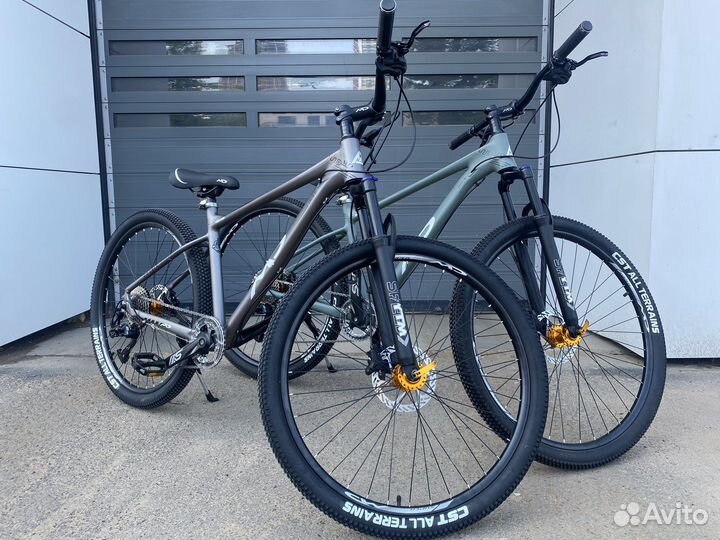 Алюминиевый велосипед/касета х10/Гидрав тормоз