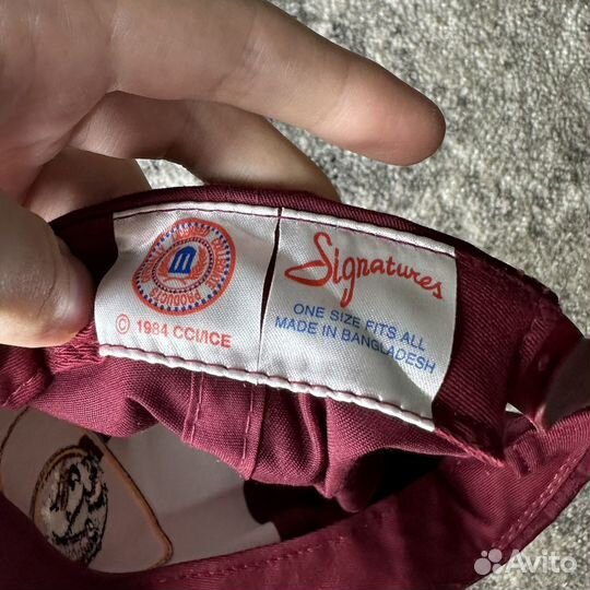 Florida State Vintage Кепка Бейсболка 1984 год