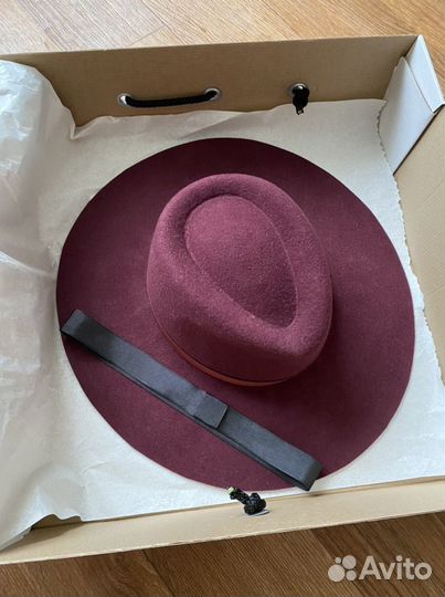 Шляпа фетровая женская