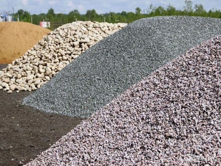 Щебень \ Отсев гравийный дренажный от 3кубов