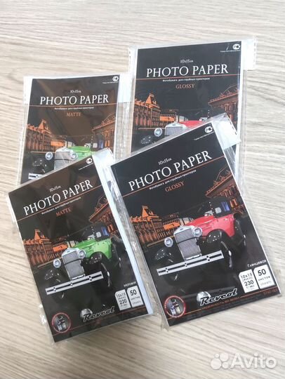 Фотобумага А4, А5, 10х15 для струйной печати Резак