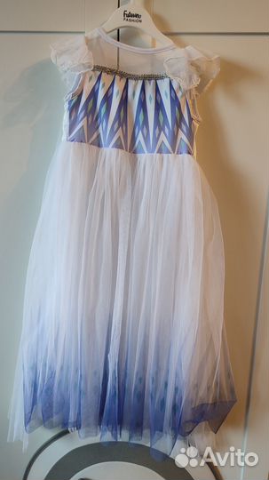 Нарядное платье для девочки 116 Эльза
