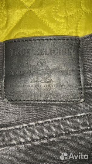 Джинсы true religion черные
