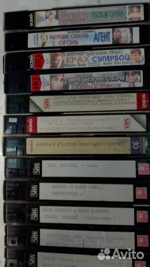 Более 1000 фильмов на VHS кассетах, Музыка, Футбол