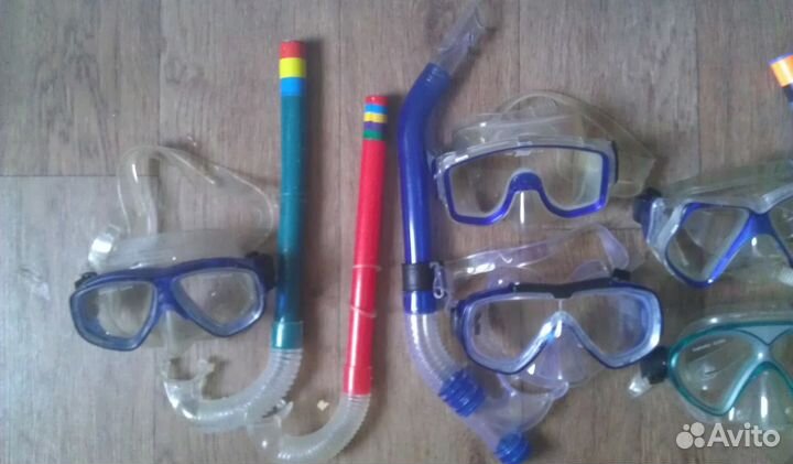 Маски и трубки для подводного плавания