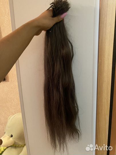 Волосы для наращивания натуральные бу