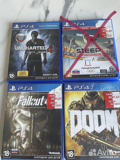 Продажа/обмен игры ps4