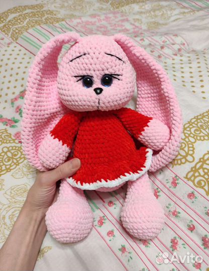 Зайка Зая вязаная игрушка