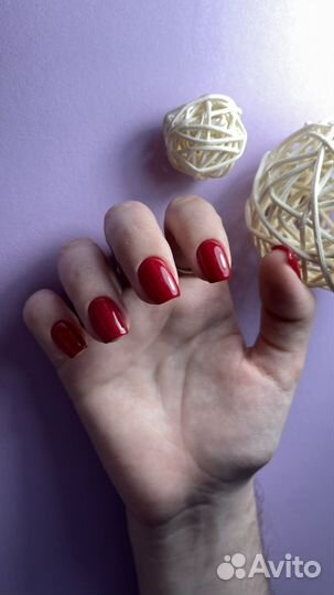 Маникюр с покрытием гель лак
