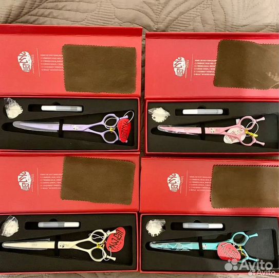 Ножницы Fenice 7 дюймов изогнутые