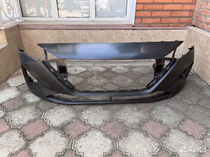 Бампер передний Хундай Солярис 2020 год