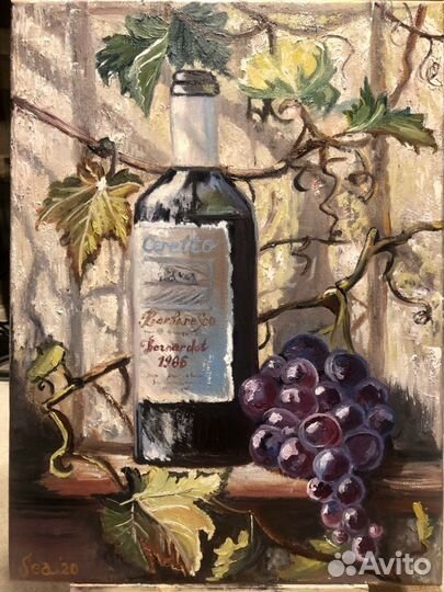 Картина маслом на холсте