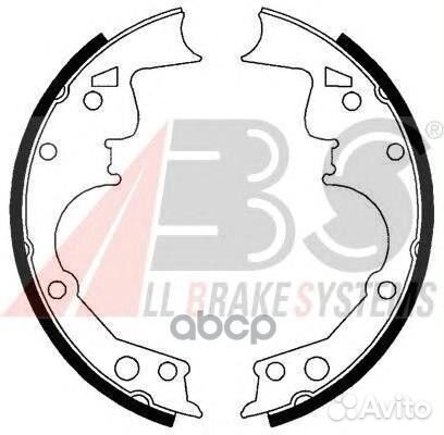 Колодки тормозные 40514 Abs