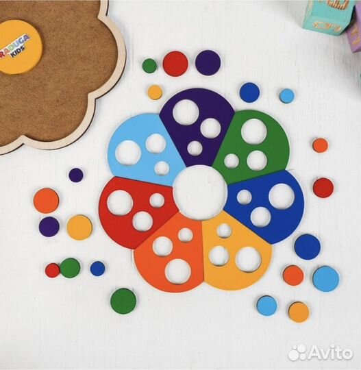 Развивающие деревянные игрушки