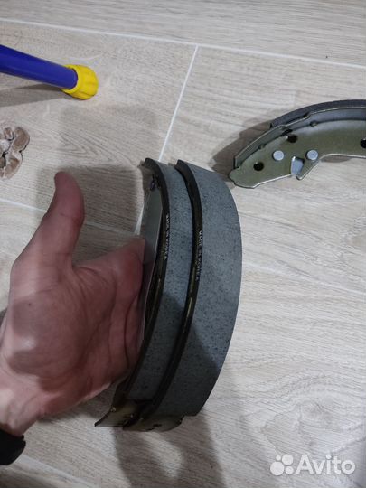 Колодки тормозные, рем. комплек суппорта