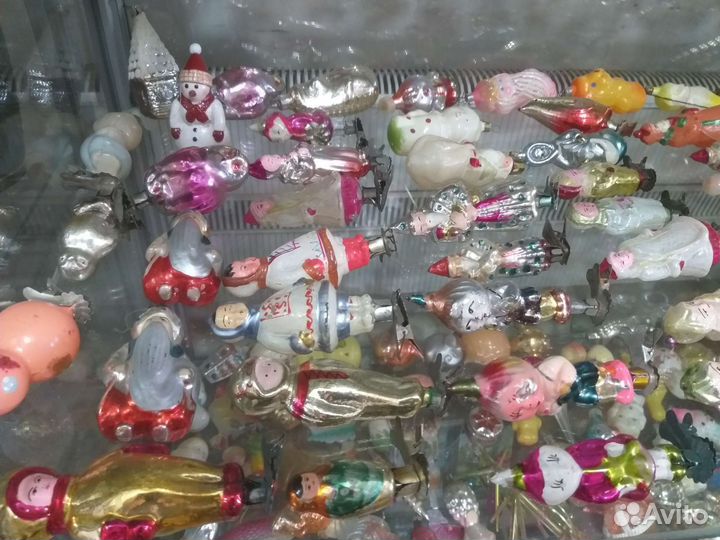 Елочные игрушки СССР