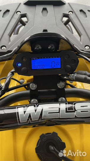 Квадроцикл Wels Thunder 150 куб желтый в наличии